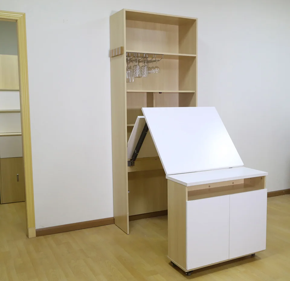 Furniture Hardware Hidden Folding Table Mechanism For Wall Mount