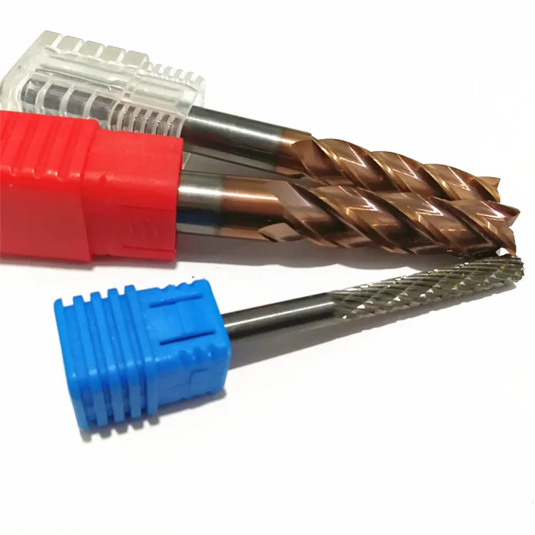  Wholesale Price 1-12mm 55HRC 4 Flutes Tungsten Carbide End Mill Cutter