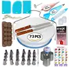 73pcs Professional Cupcake Decorating Kit Rotating Turntable Stand Frosting Piping Bags and Tips Set Icing Spatula