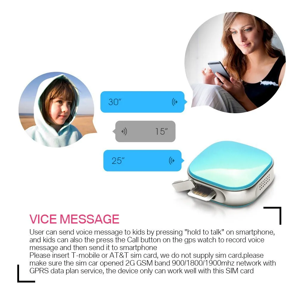A9 Portable Mini Children GPS Tracking Device - Safe & Smart