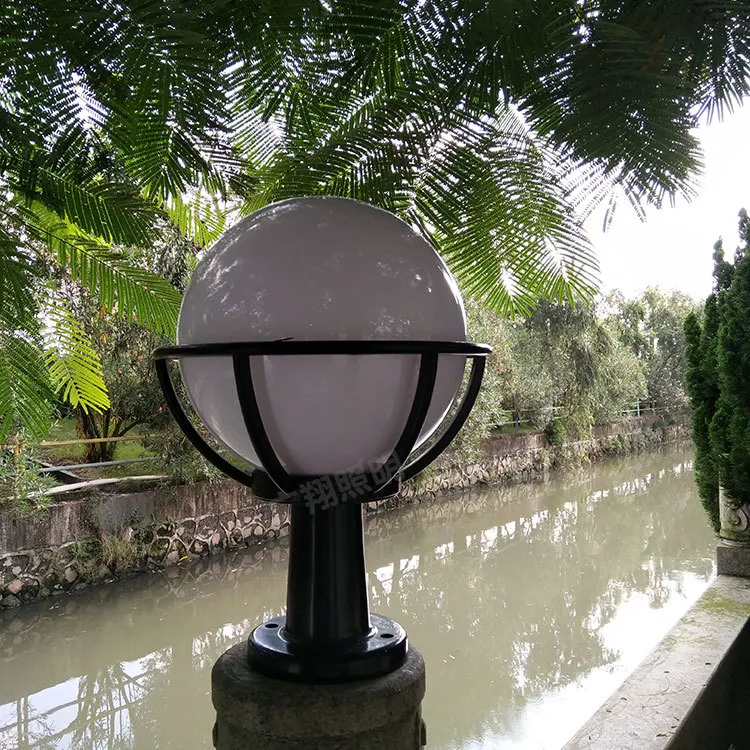 Modern lawn light ip65 waterproof outdoor garden pathway bollard pillar light led lawn light