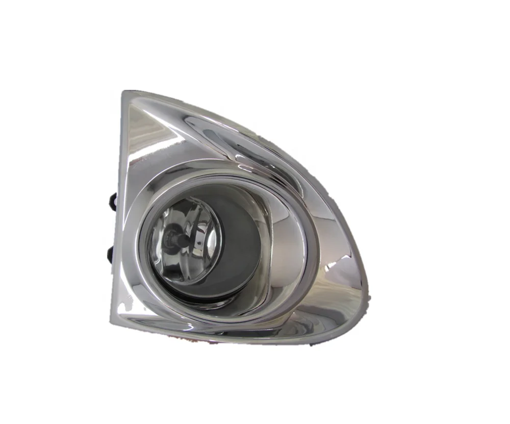 Auto Body Kit Chrome Cover Fog Light For Toyota Corolla Axio 2013 To 2015