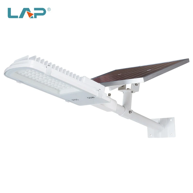 LAP Solar Panel Outdoor Waterproof Ip66 Smd Automatic Control 20w 30w 50w Solar Led Street Light