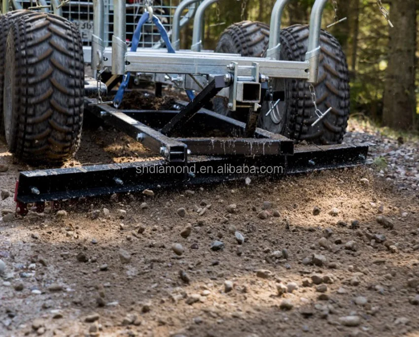 Quad Bike Towbehind Road Scraper/atv/4x4 Towable 150cm Road Grader W