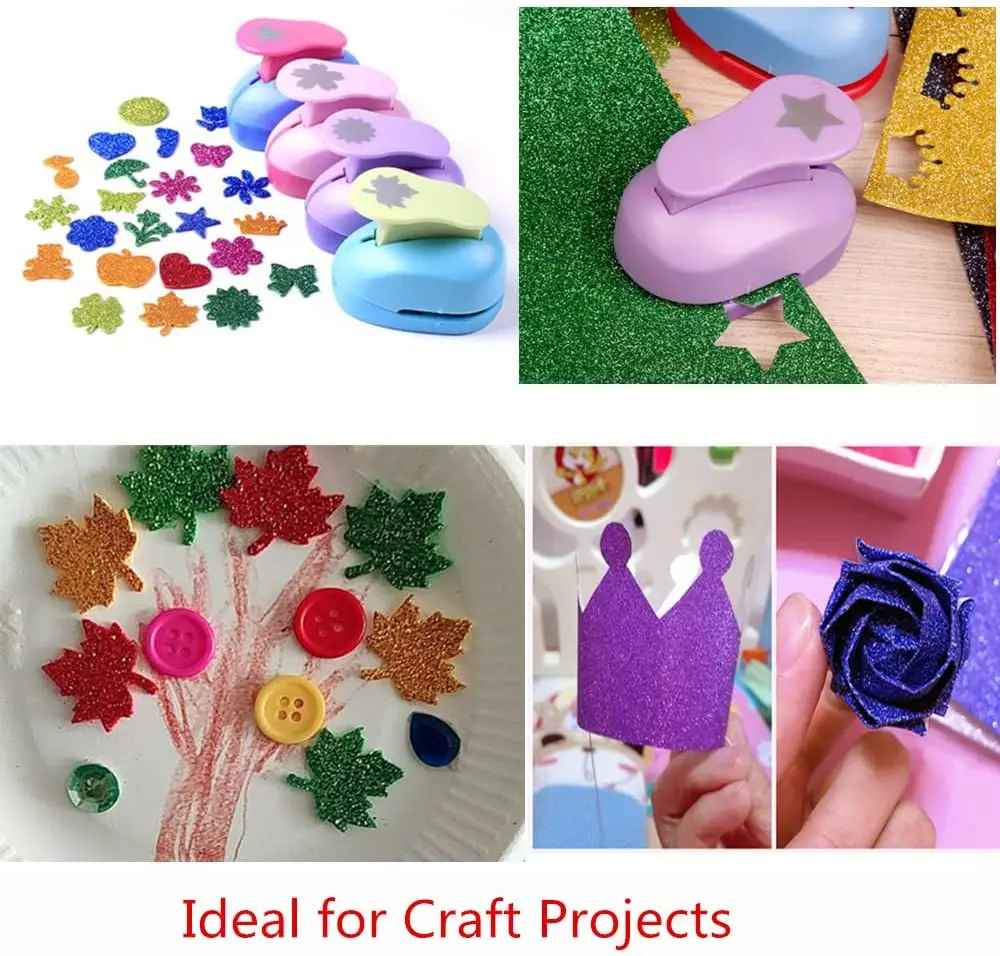 Diy Paper Craft Glitter Cardstock Paper With Adhesive For Decoration