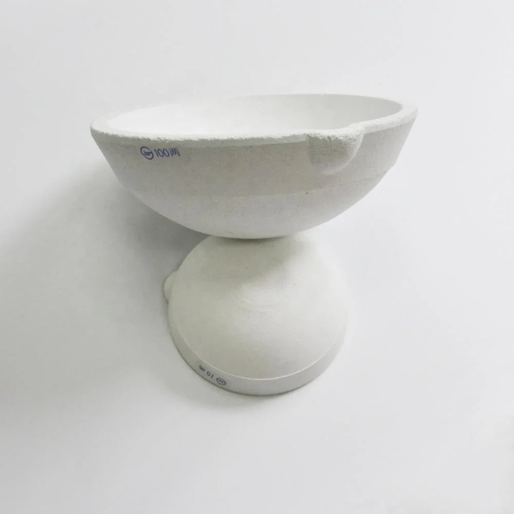 硅胶陶瓷坩埚碗碟杯熔炉铸造精炼金银 (100g) - buy 二氧化硅碗,硅胶