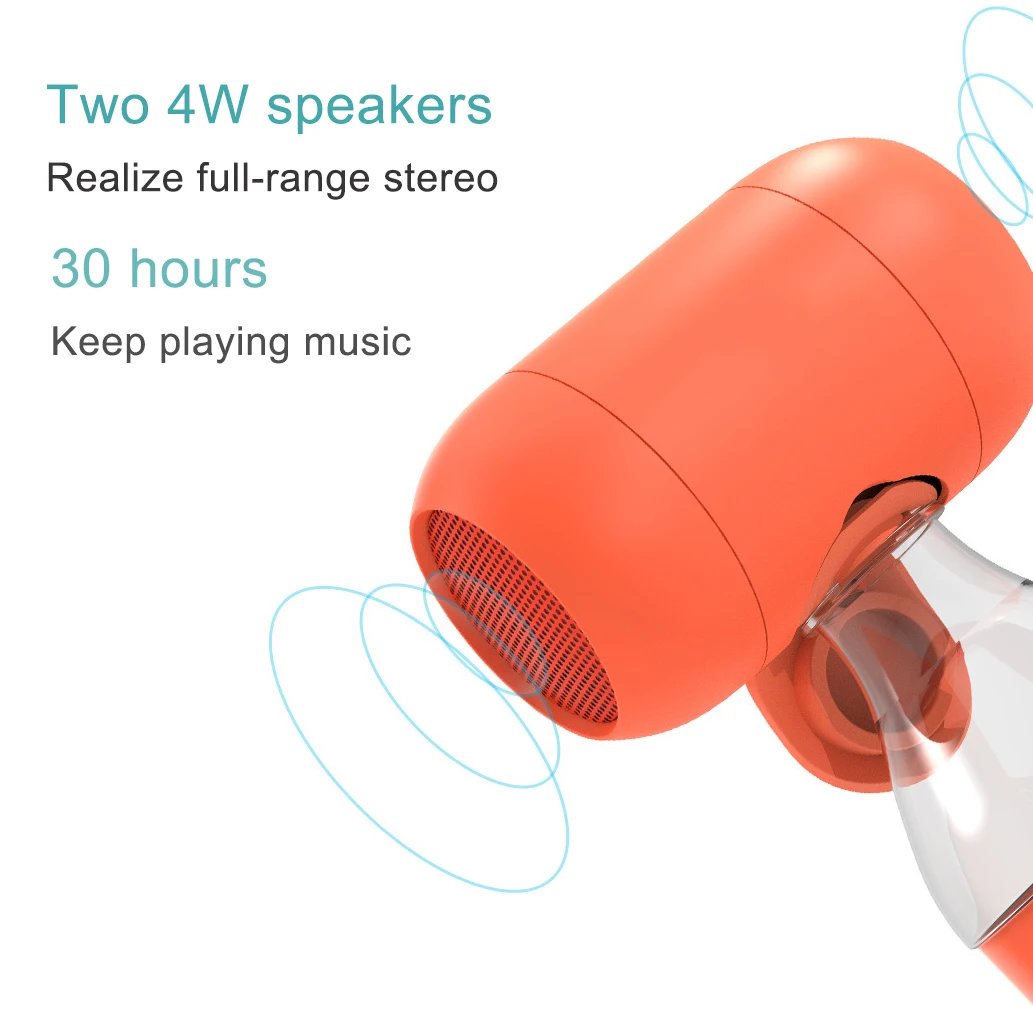 2021 new Creative Bottle Wireless Blue-tooth Speaker Large Volume Beverage Bottle Speaker - ANKUX.COM
