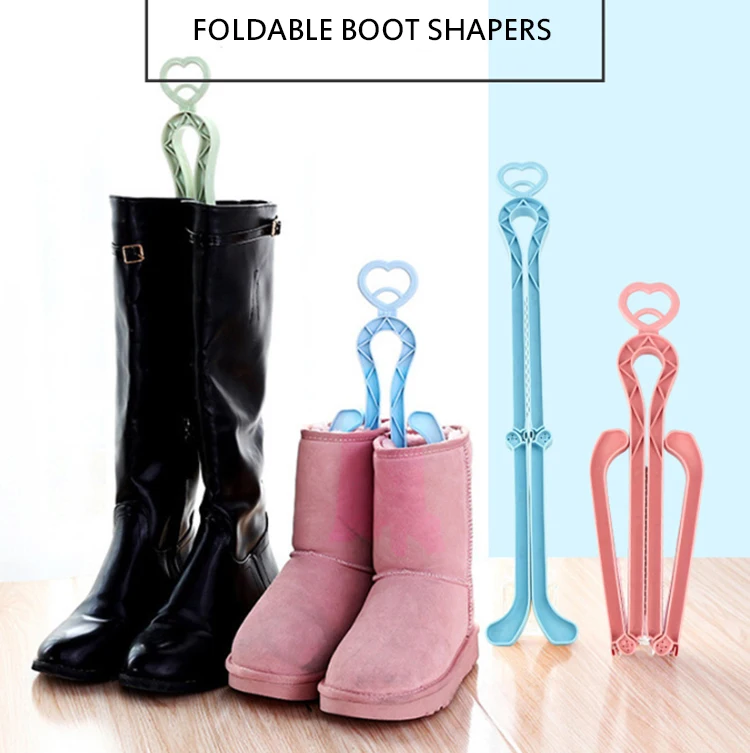 plastic knee high boots