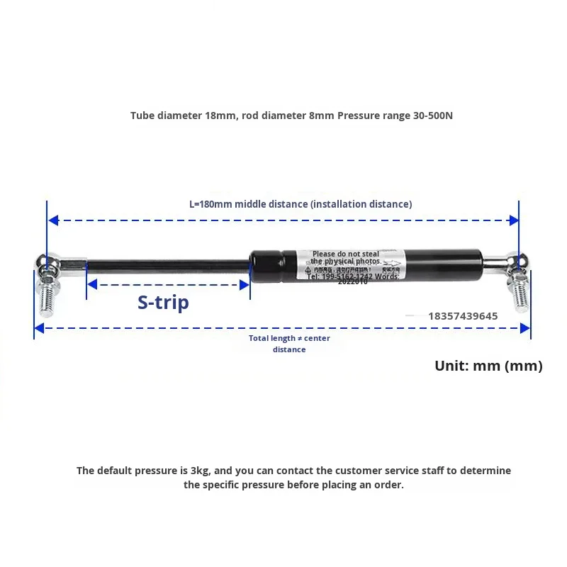 product gas spring d28 third generation grade 1000 series aluminum alloy lean pipeline rod connector connection part accessory auxiliary-16
