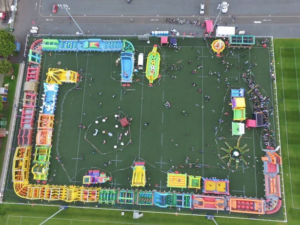 Crazy Game Inflatable 5k Obstacle Course,Adult Inflatable Obstacle Course For Sale