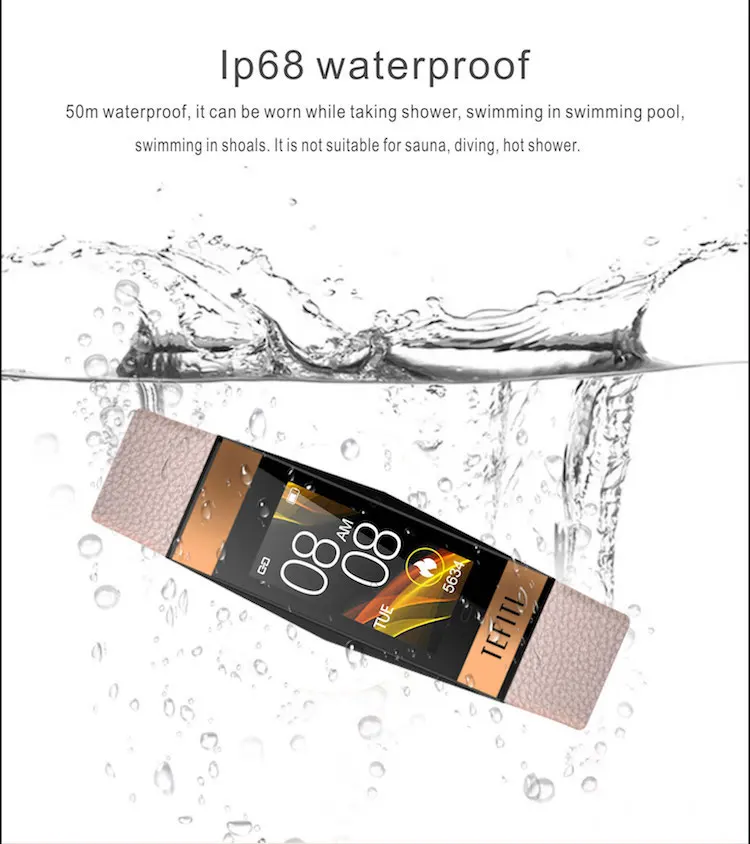 Best fitness band sport watch waterproof ip68 smartwatches E78 health wristband smart fitness bracelet