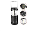 Factory Rechargeable LED Flashlight Lantern Cheap 3*AA battery Powered 3W Bright COB Led Camping Lantern with Magnet on base