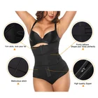 Custom Private Label Corset Body Sweat Trimmer Compression Belt Neoprene Latex For Women Slimming Tummy Waist Trainer Shaper