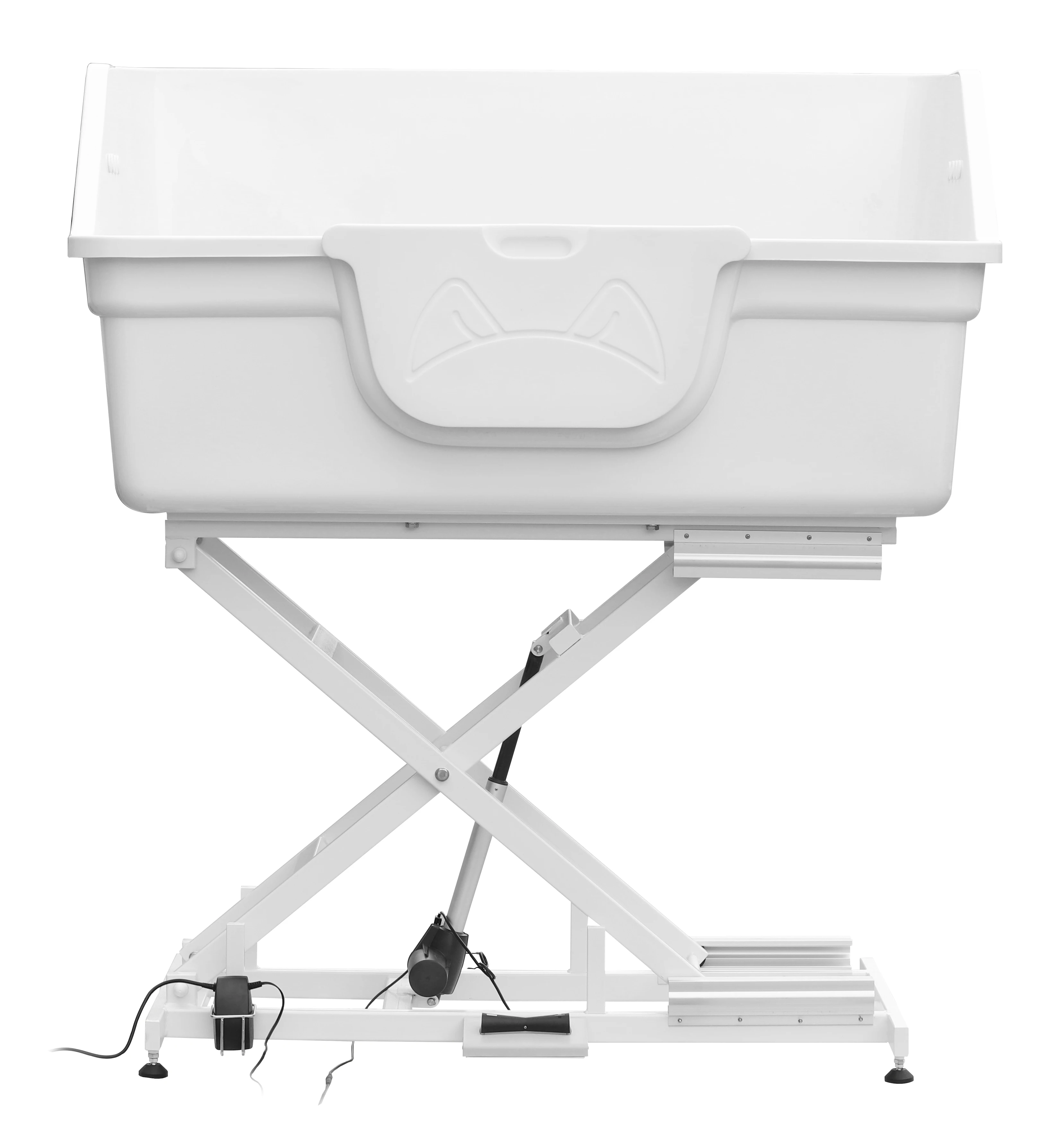 Btf180e Fiberglass Pet Tub Electric Lifting Dog Grooming Bathtub Pet