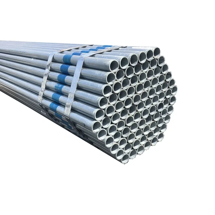 Hot Dip Galvanized Hollow Structural Steel Round Tube Greenhouses Pvc
