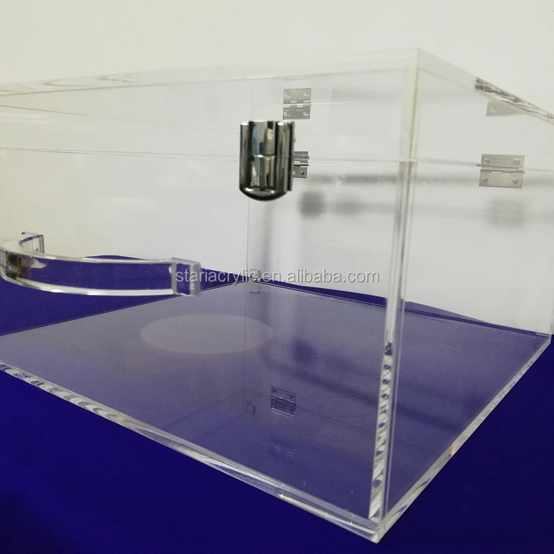 Customized Clear Acrylic Lucite Suitcase/ Briefcase With Handle Buy Acrylic Suitcase,Acrylic