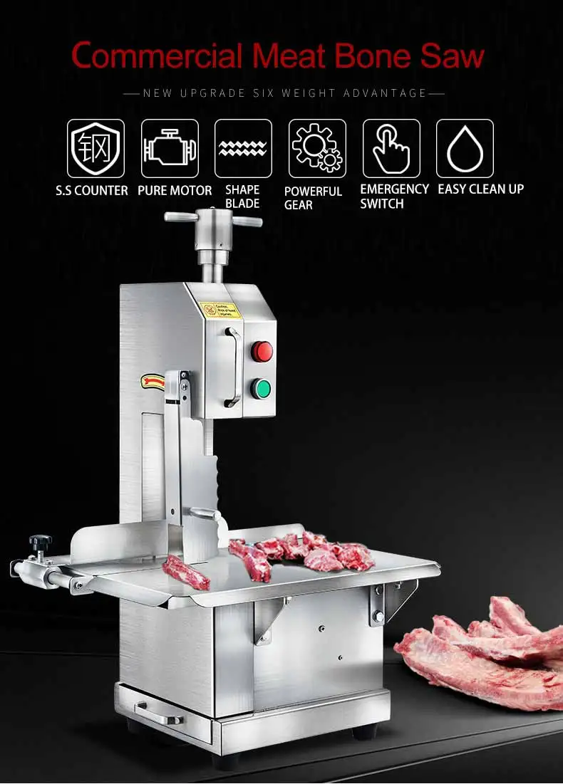 Commercial Bone and Meat Cutting Machine Bone Breaker Meat Bone