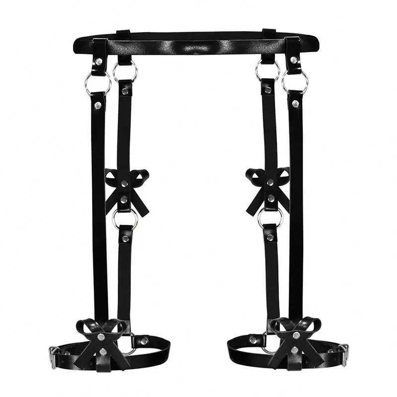 Customized Erotic Sex Slave Bdsm Garter Belt Leather Waist Thigh Women