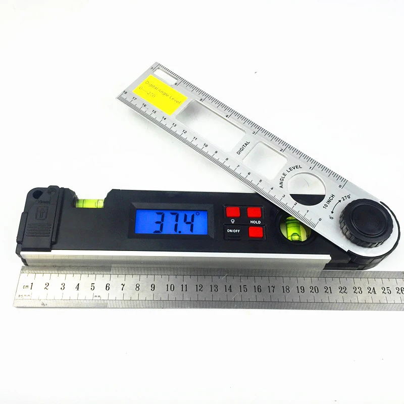 Digital Calibrated Protractor Inclinometer Mini Angle Finder Spirit