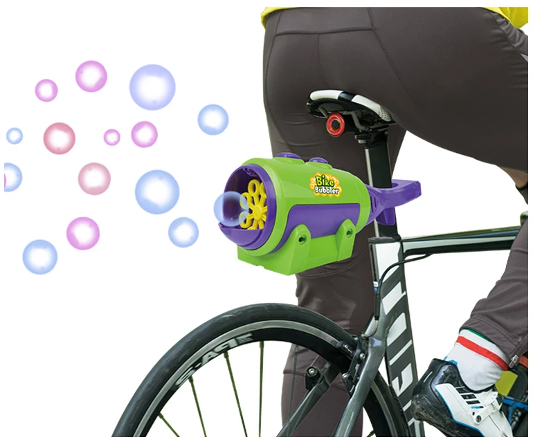 Electric Kids Bike Soap Maker Blowers Bubble Machine Toy Buy Bike