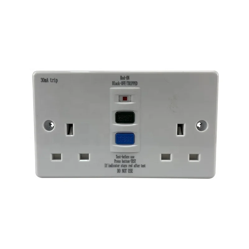 Rcd Socket Residual Current Circuit Breaker Gfci Outlet - Buy Rcd ...