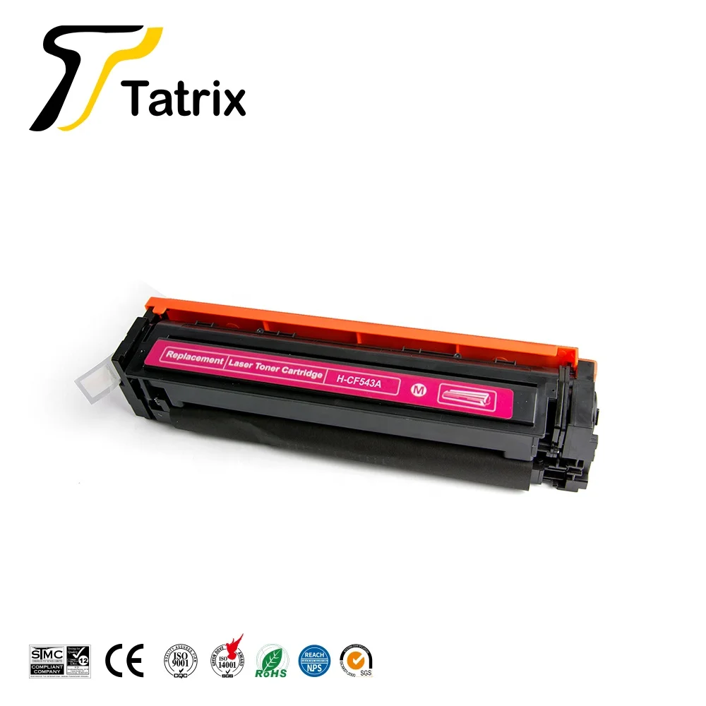 Tatrix Premium Compatible Laser Color Toner Cartridge Cf540 Cf540a ...