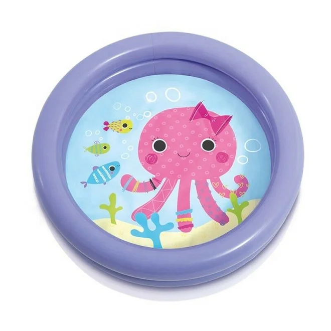 Light weight portable inflatable bath tub for kids