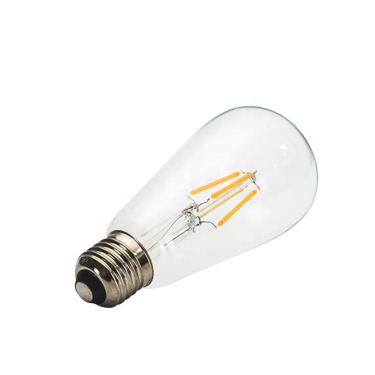 ST64 E27 4W Dimmable Edison Retro LED Filament Bulb Light for Theme Park