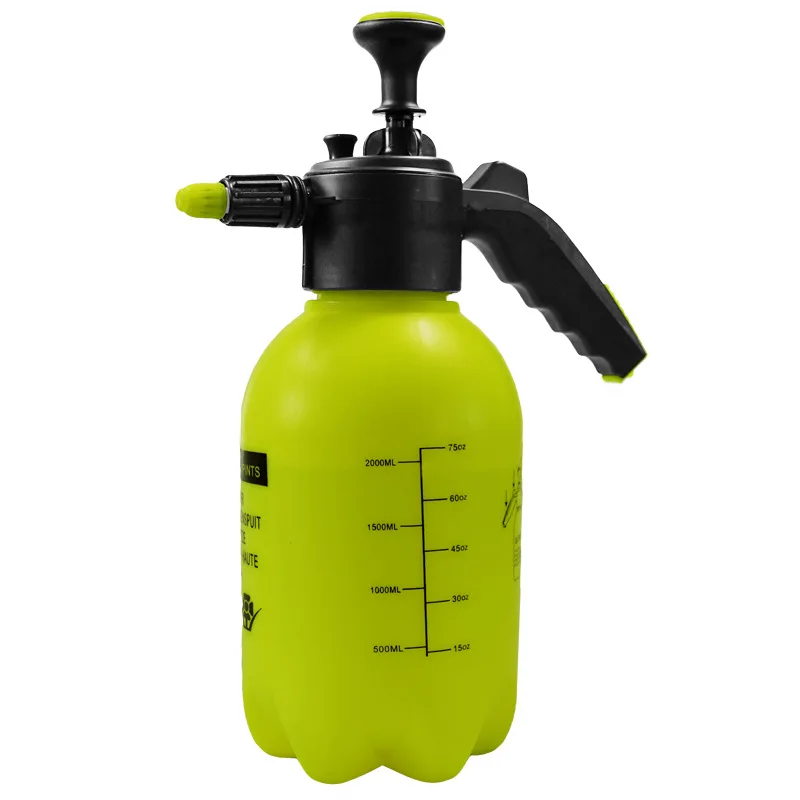 Hot selling Plastic 2L hand pressure liquid sprayer with 2 litre plastic bottle for flower
