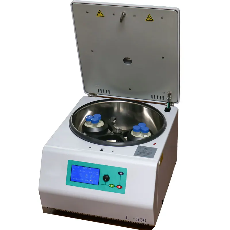 Benchtop Low speed laboratory centrifugal machine 250ml/100ml/50ml/15ml L530 large capacity Centrifuge