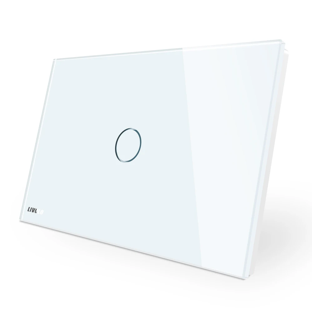 Livolo c9 1 Gang Glass Panel Light Touch Screen Home Wall Touch Panel Switch