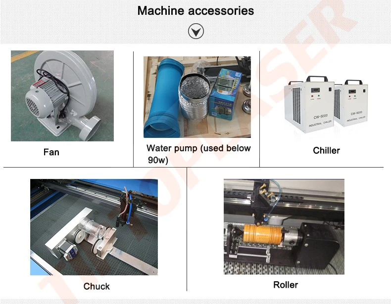 CO2 laser cutting machine for metal