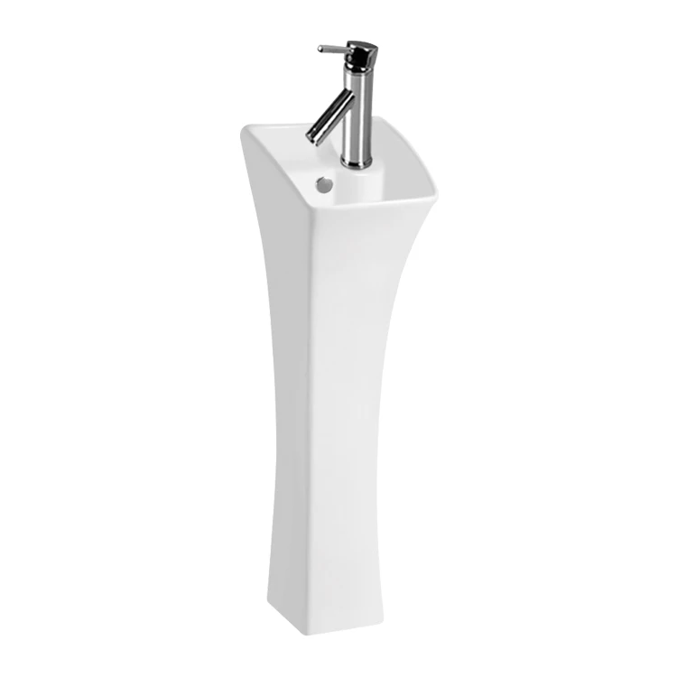 Best Price Pedestal Hand Basin Bathroom Ceramic Wash Basin With Stand