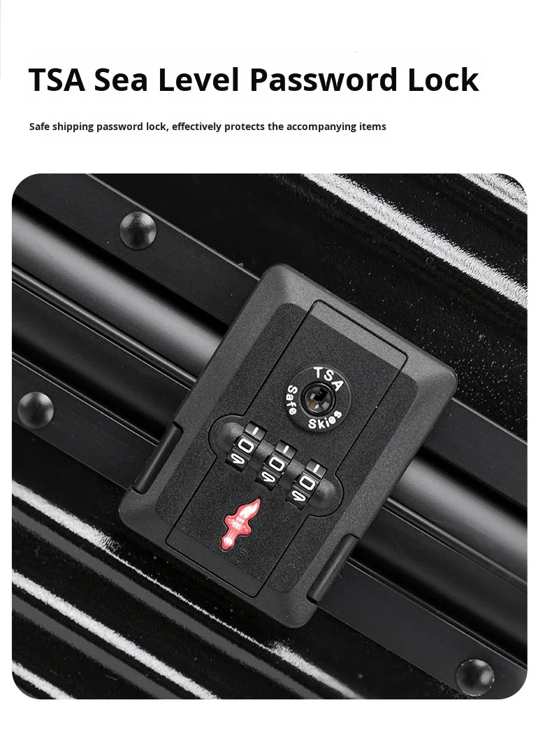 product 18 20 aluminum frame cabin carry on trolley case handheld luggage for photography tools  beauty instruments pilot case-9