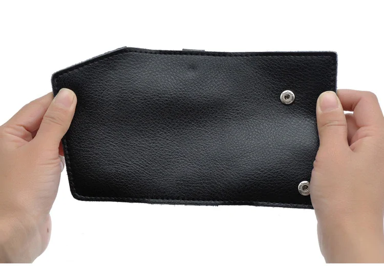product-GF bags-Genuine Leather Keychain Men Women Key Holder Organizer Pouch Car Key Chain Wallet H