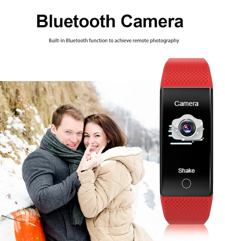 cheap smart bracelet QW18T smart temperature bracelet heart rate smart watch body temperature