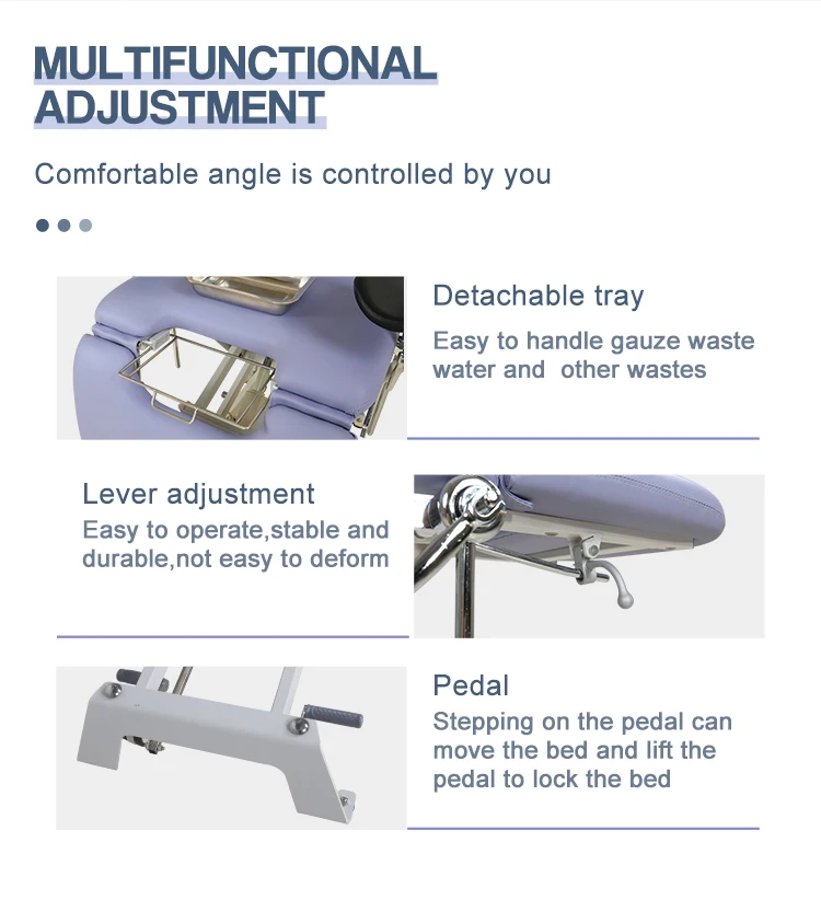 Hospital Electric Gynecology Chair Portable Examination Chair Bed Buy