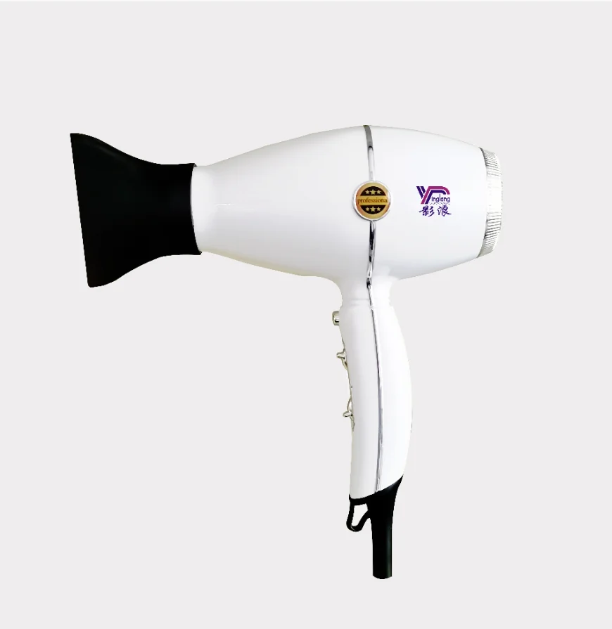 Amazon.com: Secador de pelo profesional potente de 3500 W, secador de pelo  de cerámica turmalina iónica de alta potencia, secadores de pelo de secado  rápido con concentrador de motor de CA :