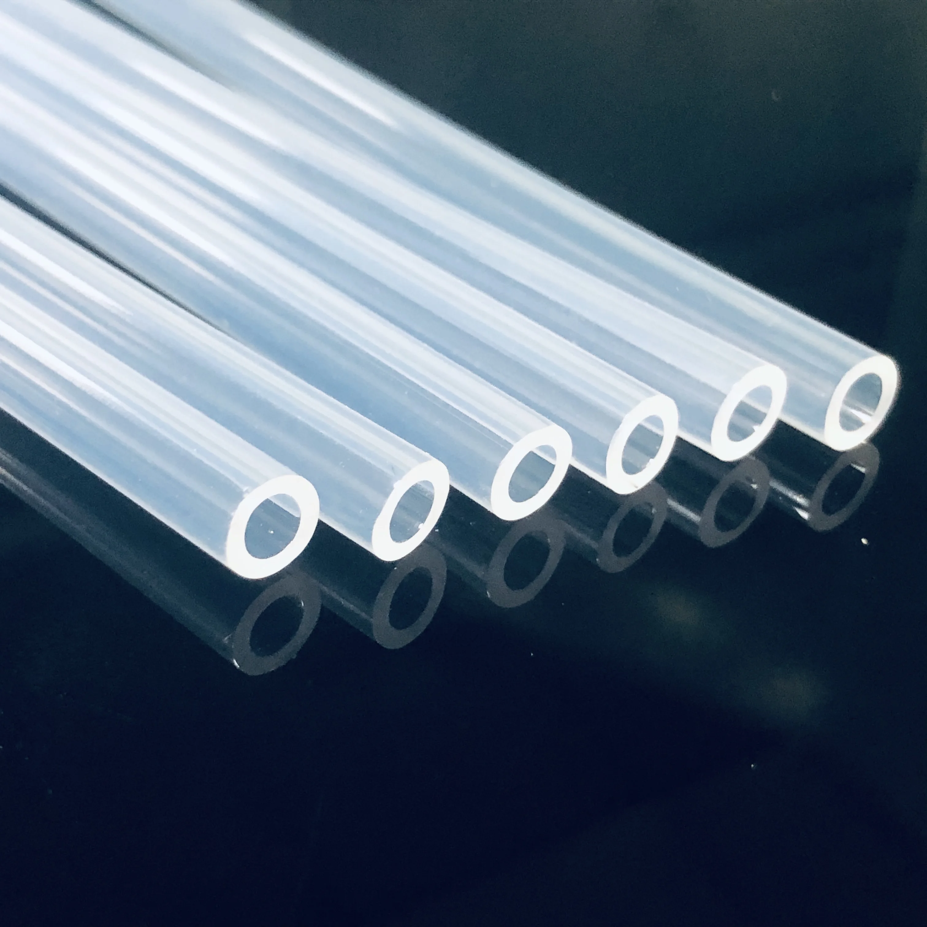 Custom Soft Silicone Urine Drainage Pipe Therapy Flexible Urinary Catheterization Elastic Medical Hose Urinary Catheter Tubing factory