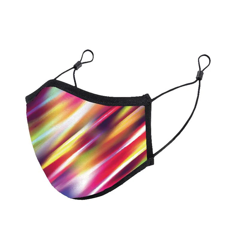 
Fashion reusable face cover anti-dust custom logo washable polyester fabric cloth face cover 