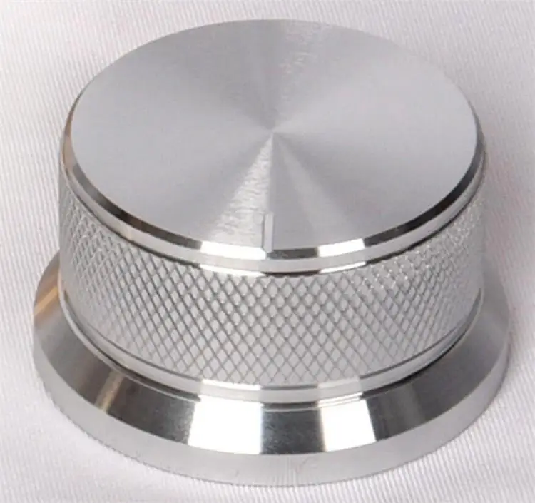 Custom Precision Machining Parts Cnc Turning Aluminum Knurled Knobs