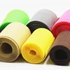 Low profile colored custom soft stainless steel hook and loop tape roll series/ magic tape