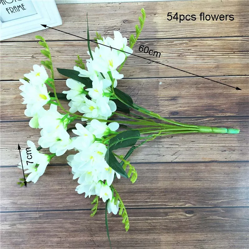 Wholesale Fashionable 9 Forks Artificial Flowers In Pot Orchid ...