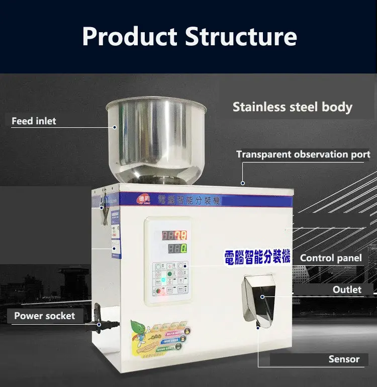 digital particle filling machine