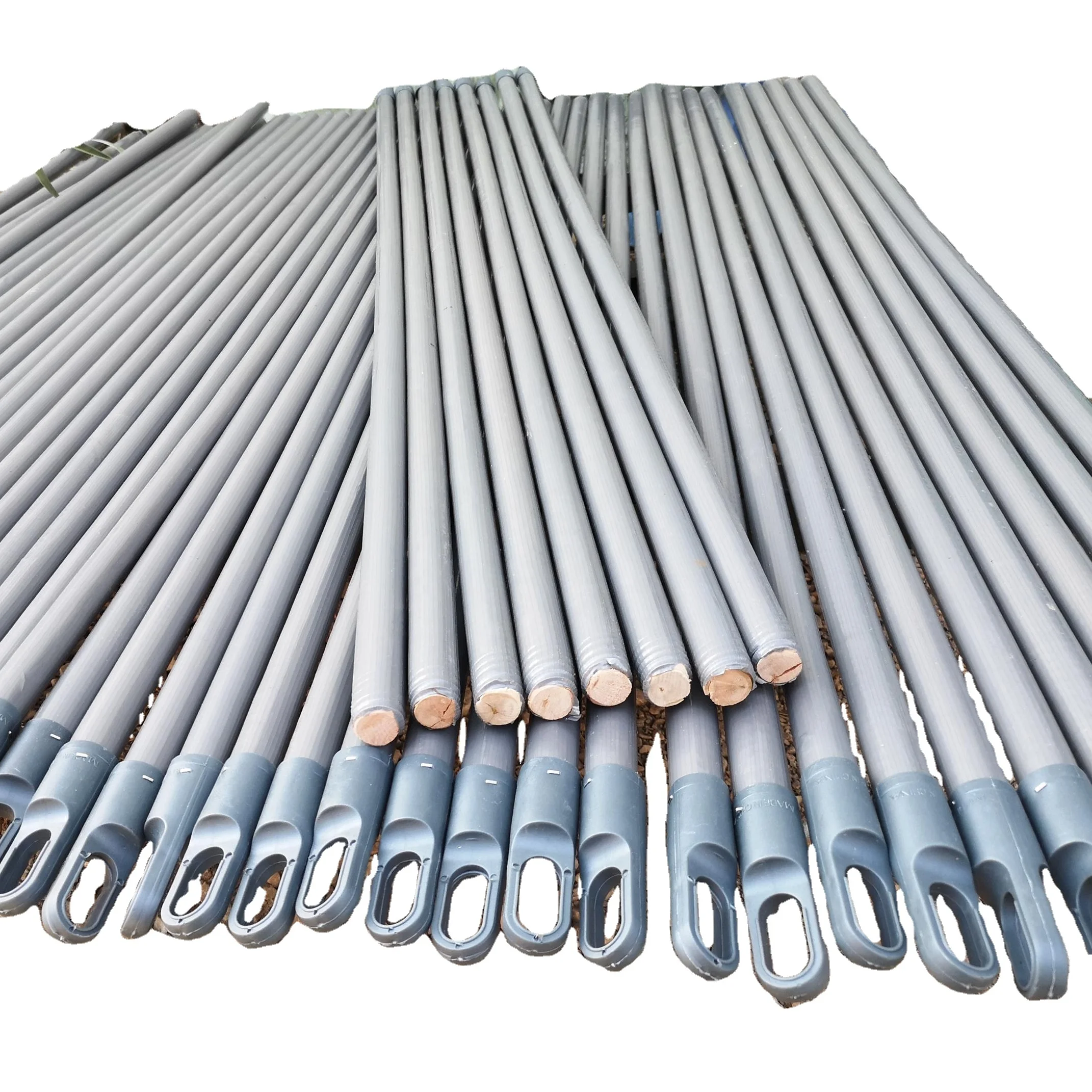 China Supplier 6 Foot Wooden Broom Handle Broomstick 22x1200mm Wooden Brush Handles For Sale