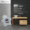 digital shower timer, five-pointed star timer