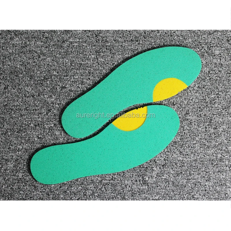 Shock absorption memory foam shoe insole