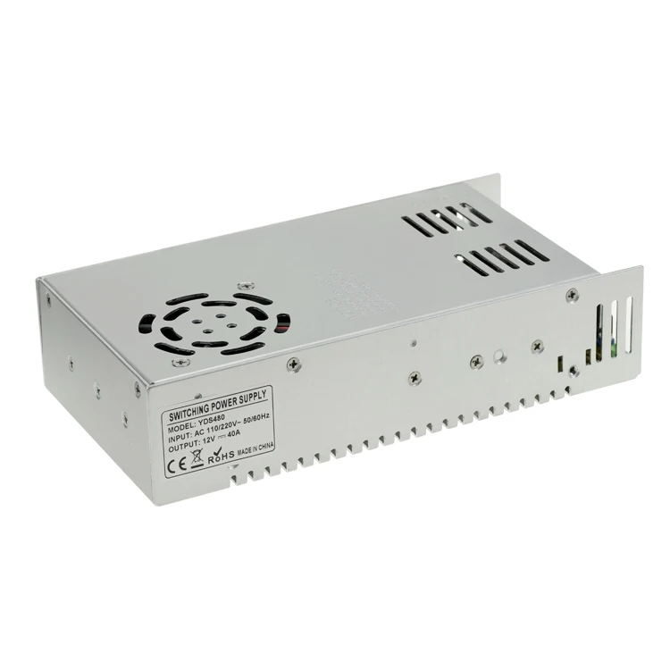 12v 40 Amp Power Supply 480w Switching Power Supply For Led Cctv Camera
