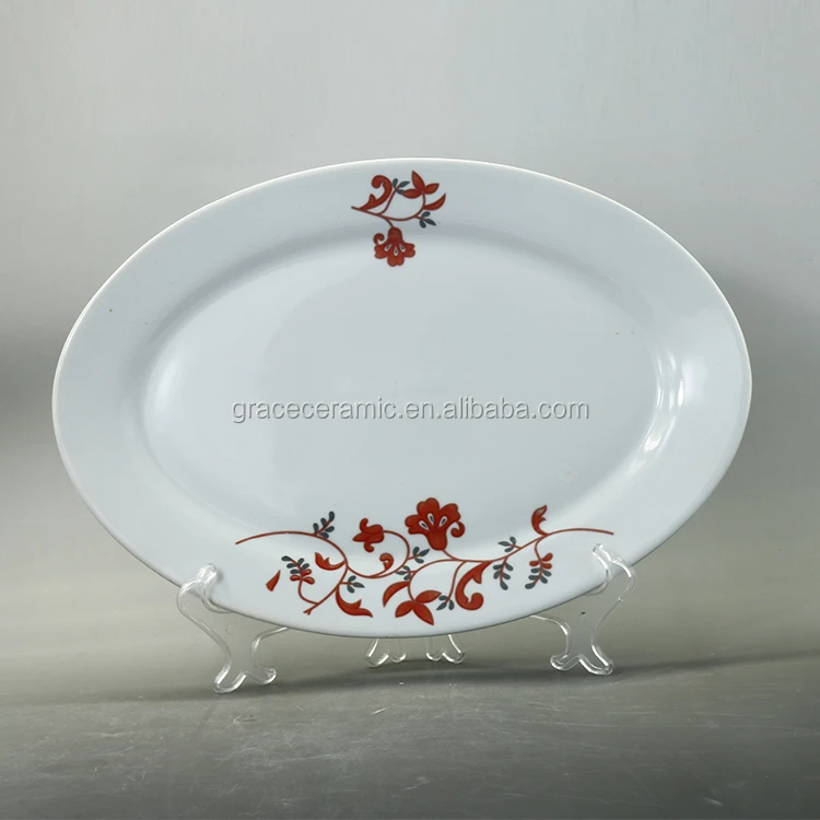 Sri Lanka Market Good Quality Fine Porcelain Ceramic Dinner Set