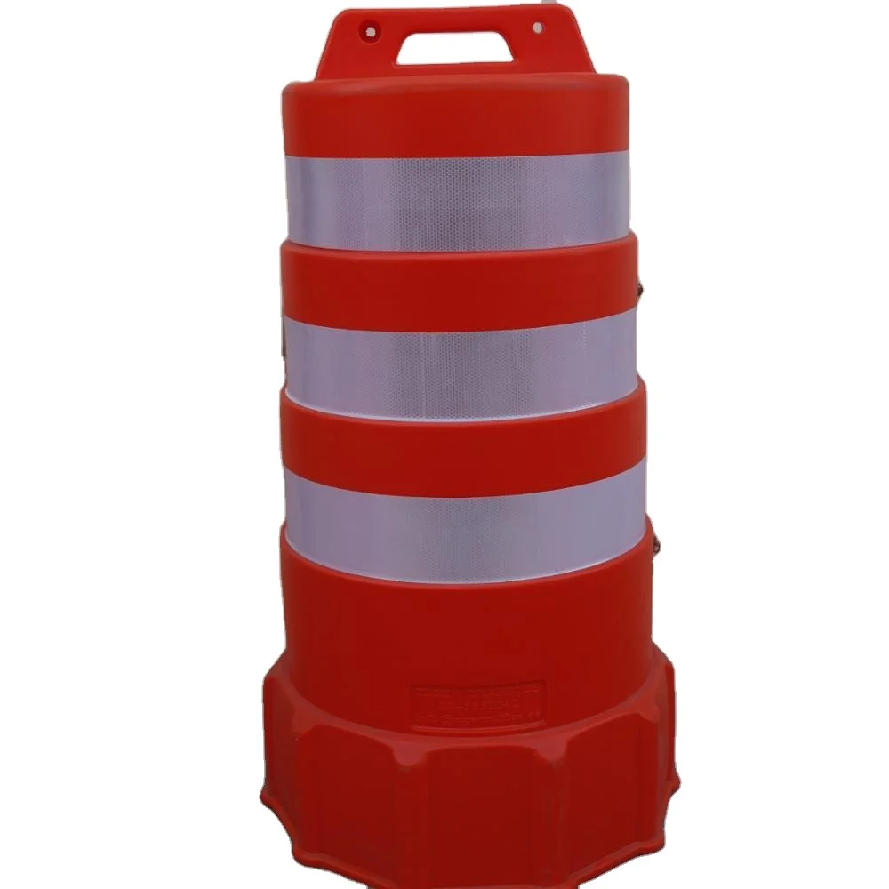 Road Safety Barriers Roadway Barrel Drums For Traffic Water Filled Anti